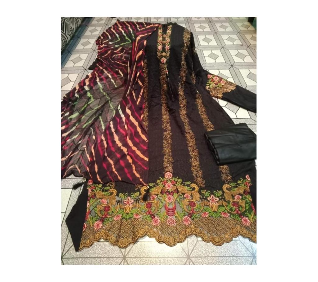 high quality soft lc glaze cotton,  orna pure shiffon pant cotton