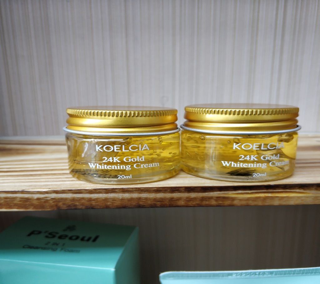 Korean koelica 24k gold whitening cream-20ml