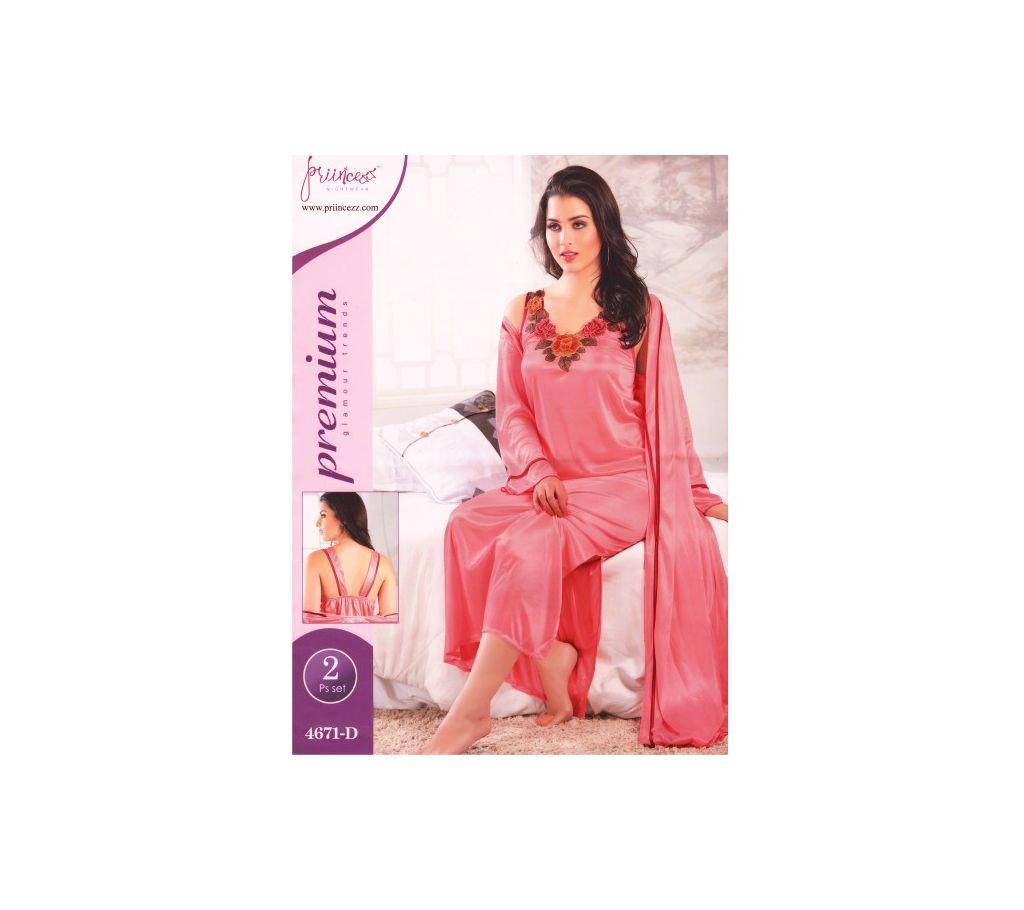 Two part Night Dress-4671 D