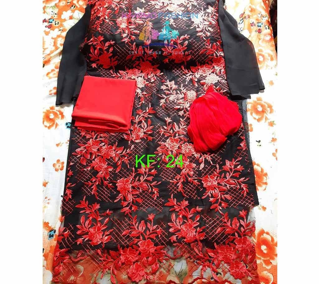 Unstitched Georgette 4Pcs
