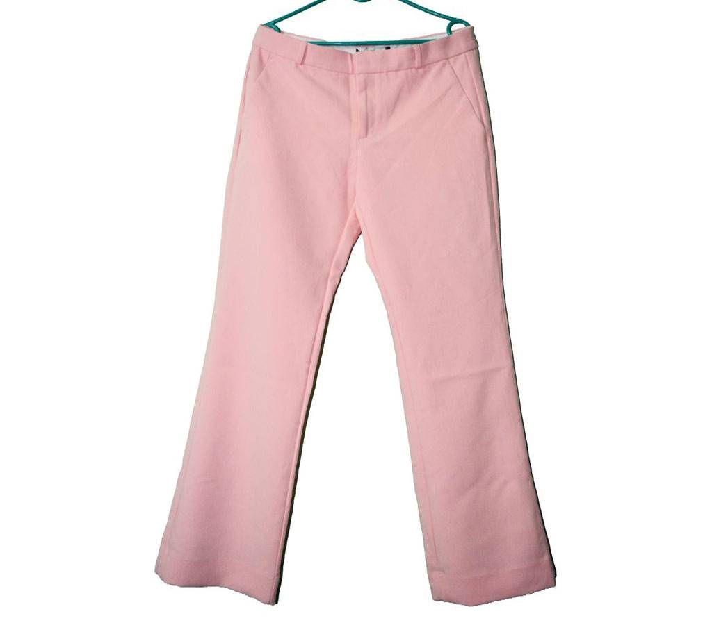 Pink formal Pant for Ladies