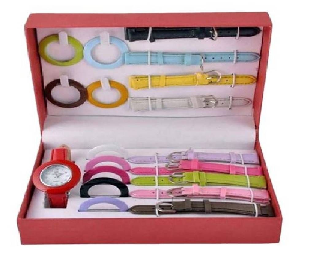 10 IN 1 changeable dial ladies watch