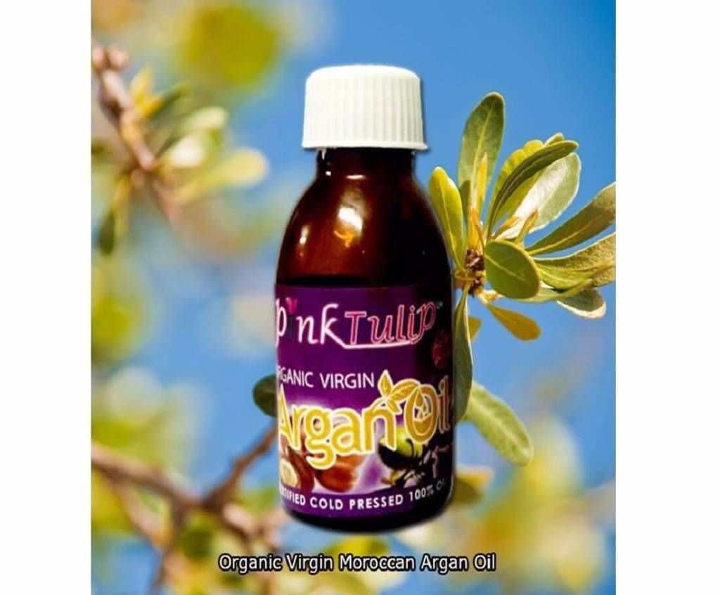 Pink Tulip Organic Virgin Moroccan Argan oil 