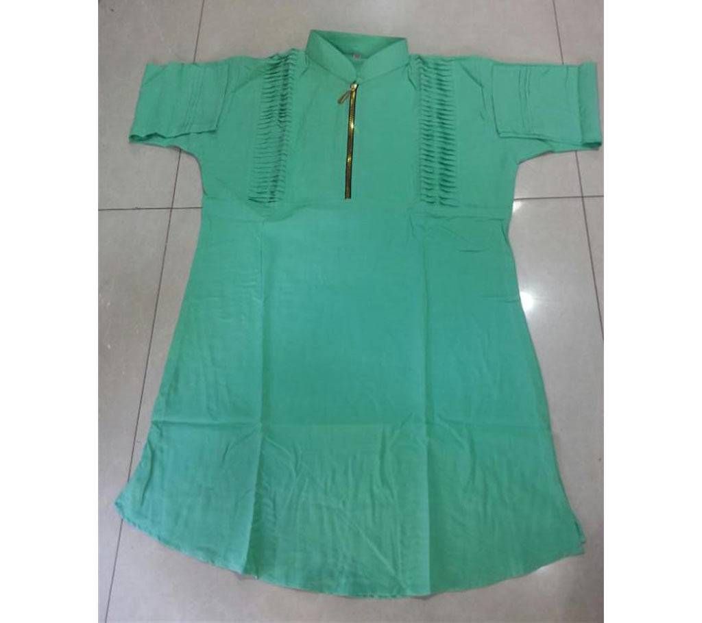 Zipper Linen Kuchi Tops 