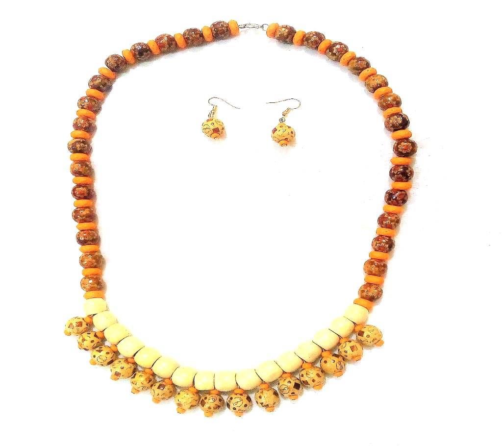 Wooden Bead Necklace