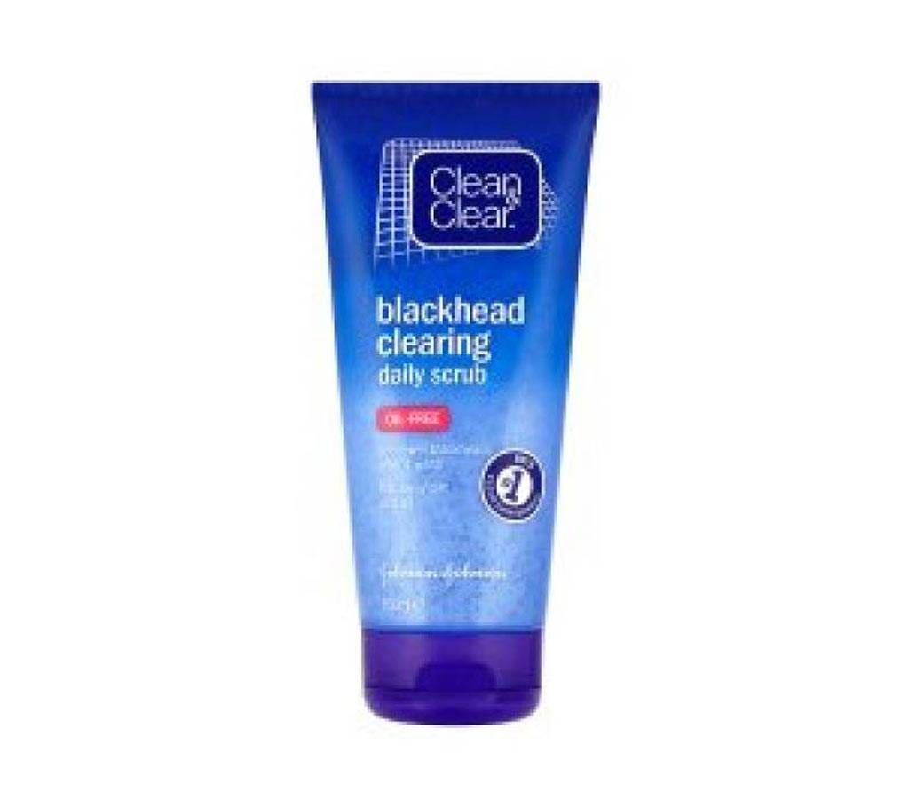 Clean & Clear Blackhead Clearing Daily Scrub 150ml UK 