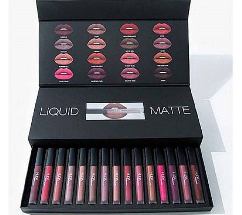 Huda Beauty Liquid Matte 16 Piece Box (China)