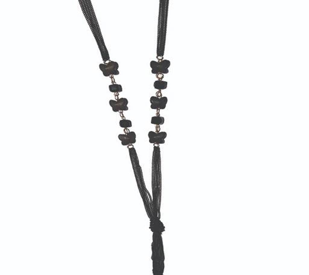 Black stone Necklace