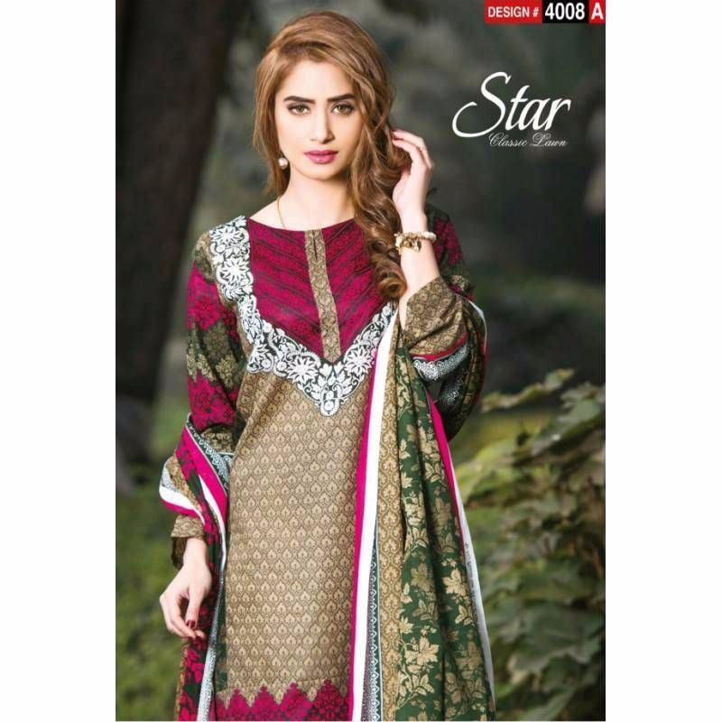Pakistani Lawn Printed Dress Collection
