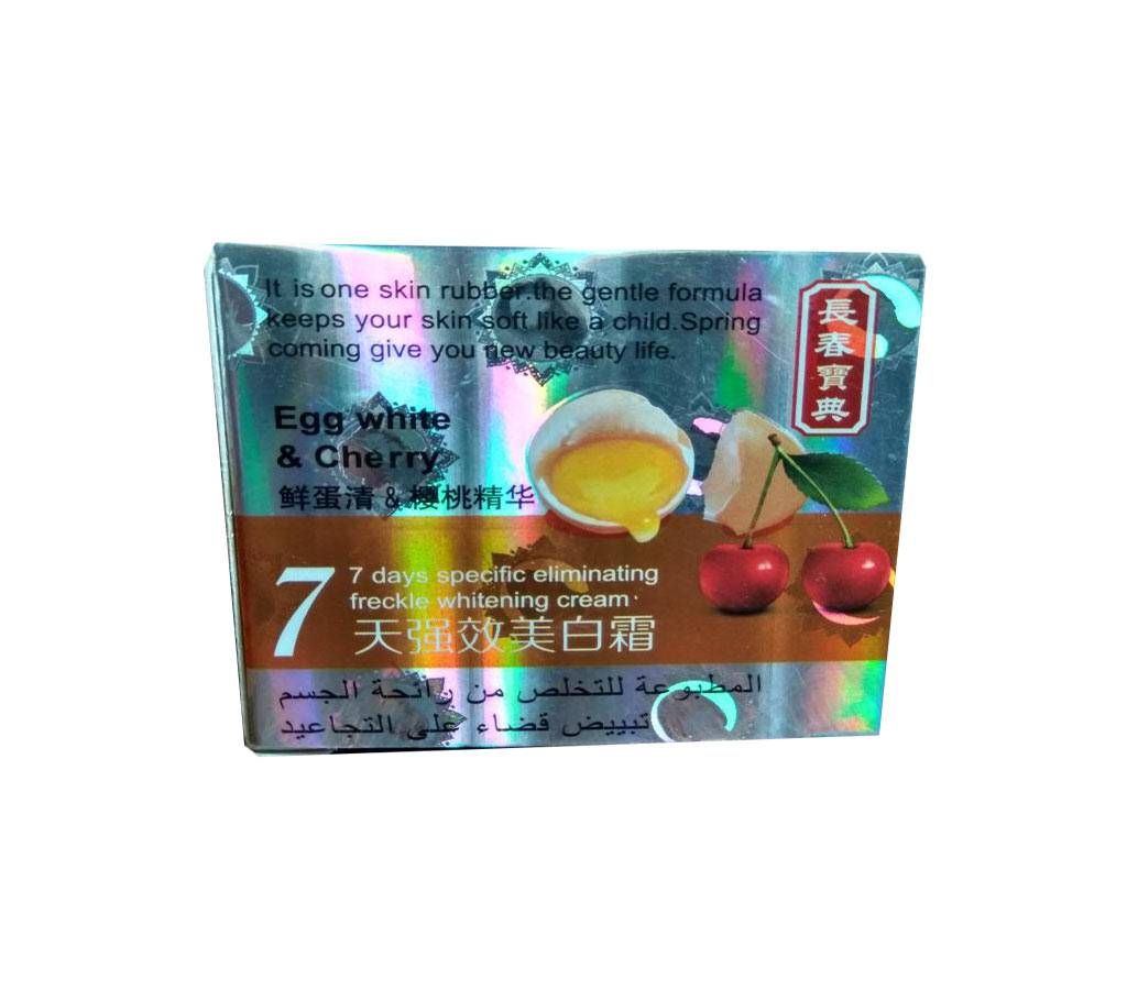 Saffron Egg And Cherry Whitening Cream  (25g)