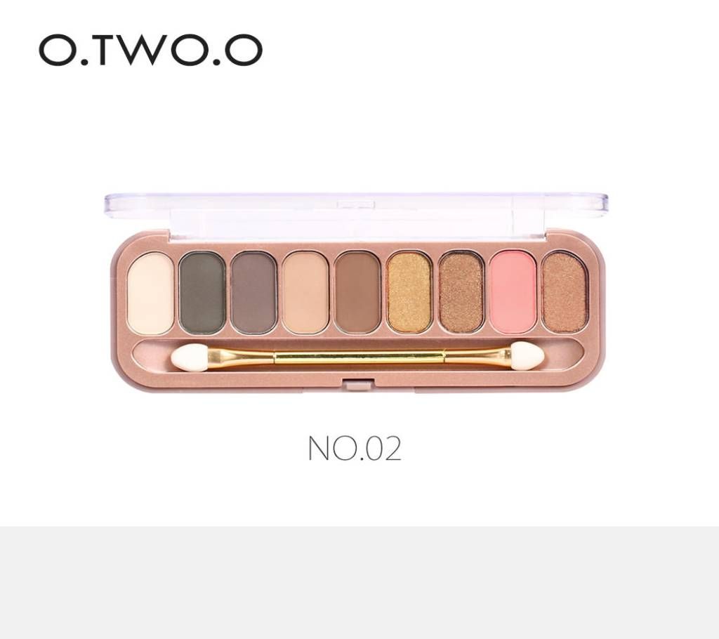 O.TWO.O ROSE GOLD 9COLOUR EYESHADOW SHAD-2 China