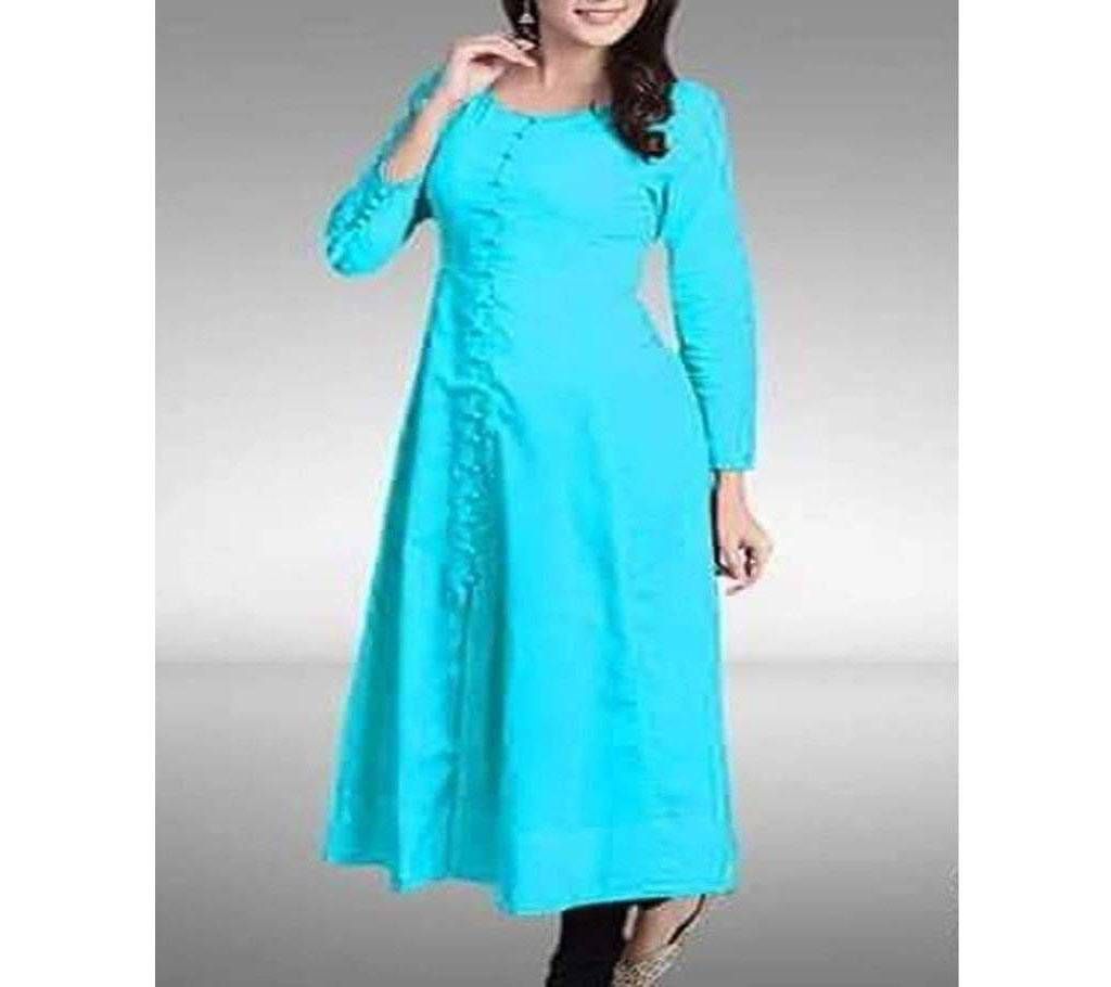 Ladies Stitched Butter Slik Kurti