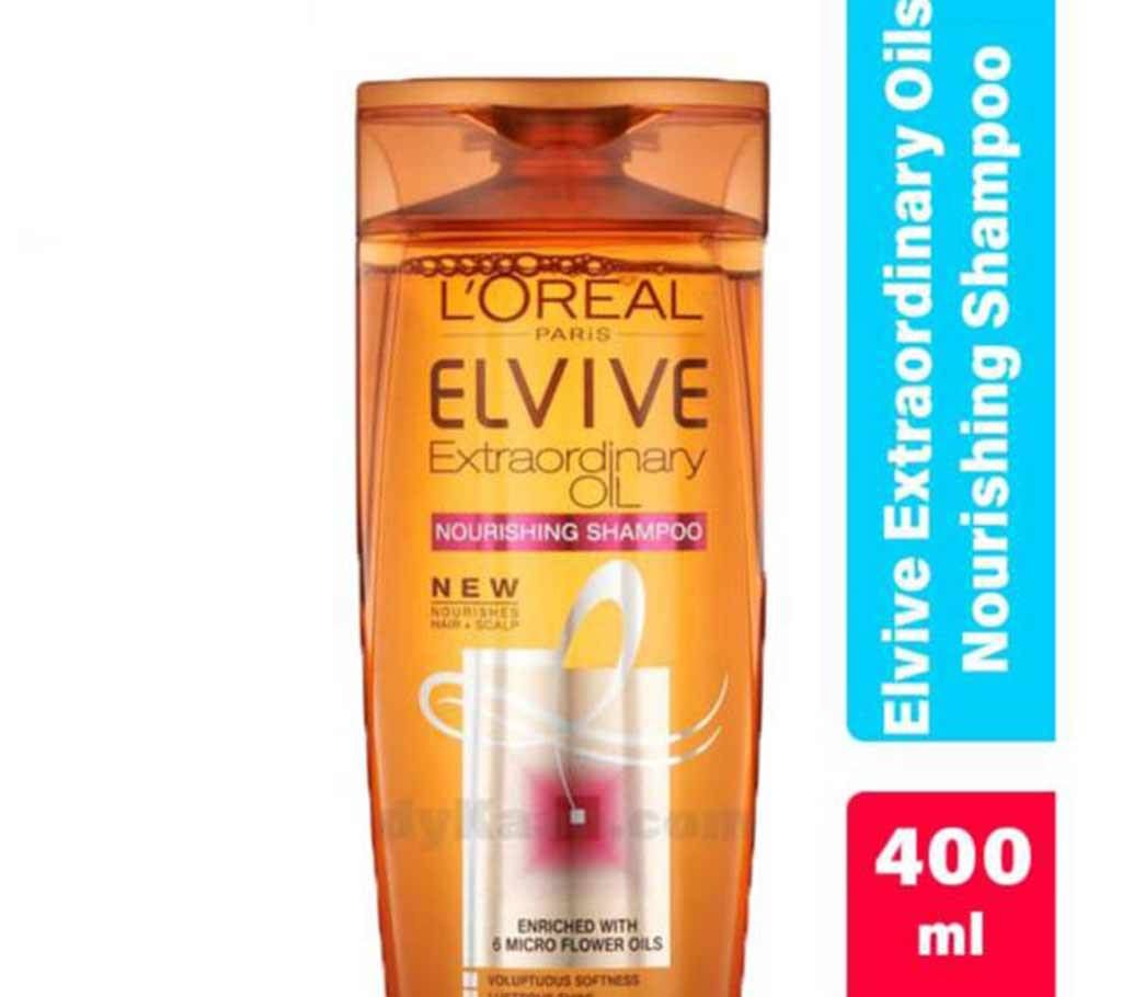 Elvive Extraordinary Oil Nourishing Shampoo UK 400 ml