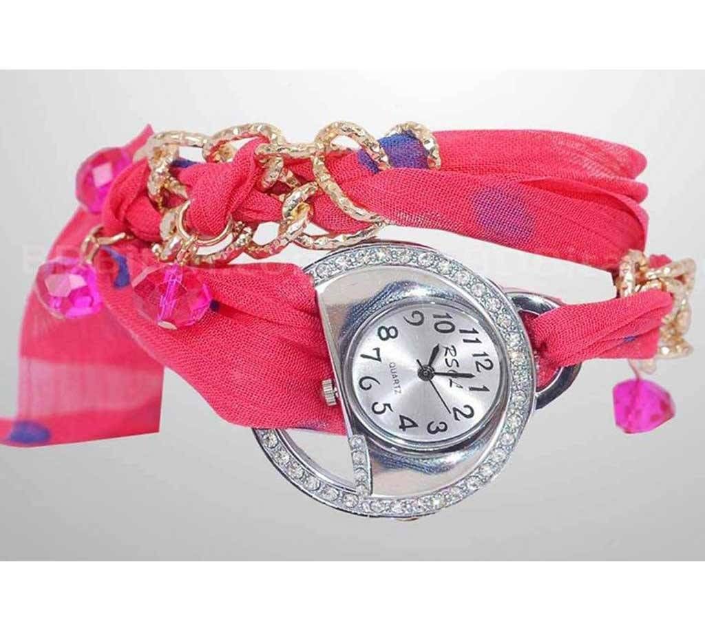 Ladies Lace Strap Watch