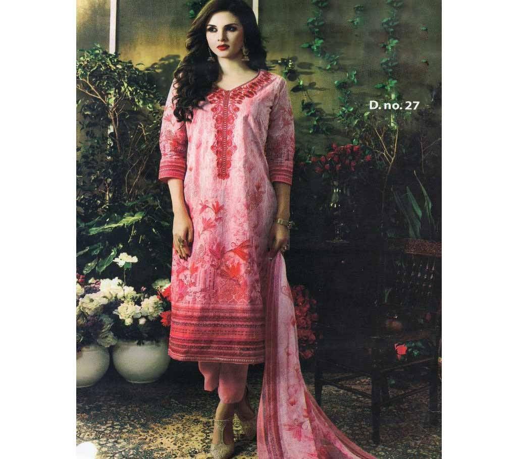UN-STITCH VIVEK COTTON THREE PIECE DRESS