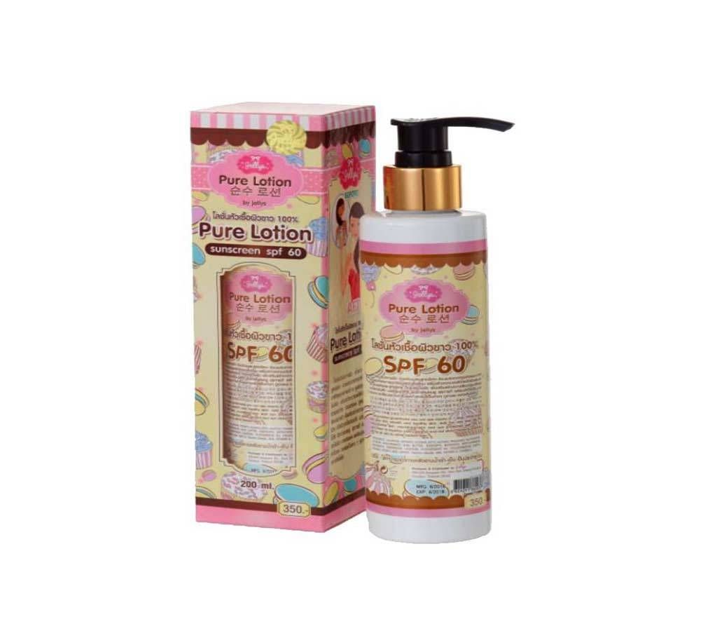 Pure Sunscreen Lotion SPF 60 - Thailand  