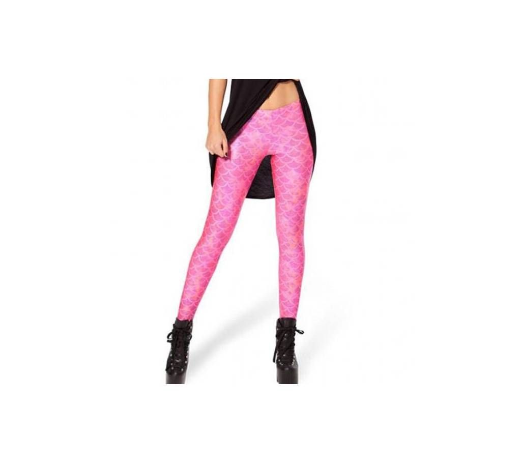 Mermaid Leggings Cotton Spandex Acrylic