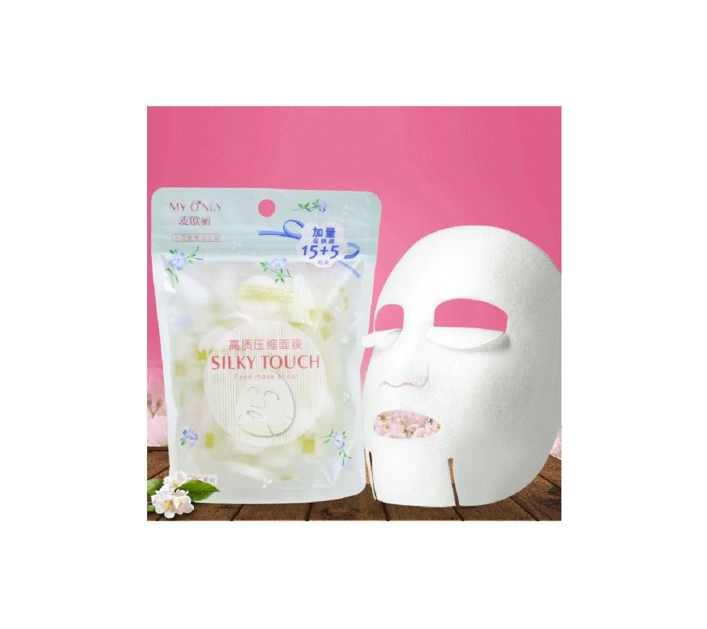 20Pcs/Lot Compression Mask Face Skin Clean Paper Cleaner
