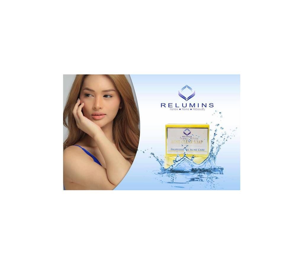 Relumins Advance White Professional Acne Clear Soap with Calamansi & Salicylic Acid  - USA