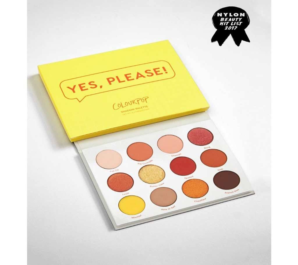 COLOURPOP YES, PLEASE SHADOW PALETTE 10.2g USA