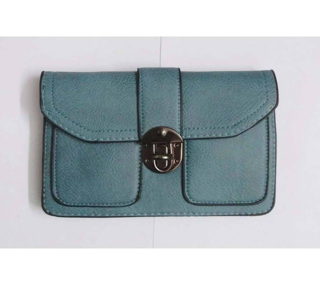 China Artificial Leather Designer Hook Womens Clutch