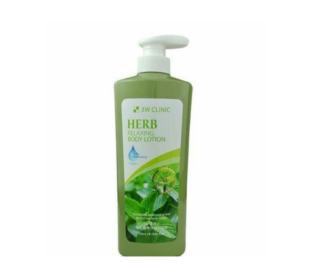 3W Clinic Herb Relaxing Body Lotion 9Korean)