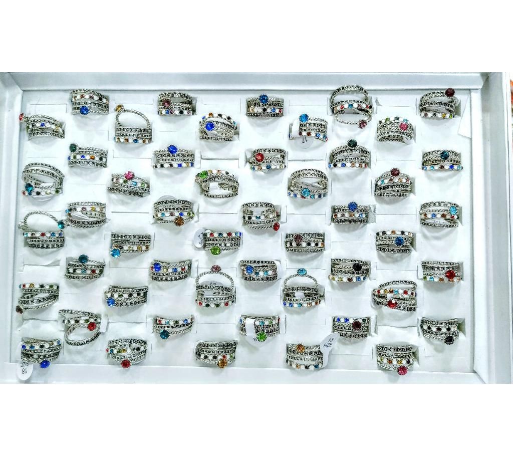 Antique colour Finger Ring for Women 4pcs 1 set