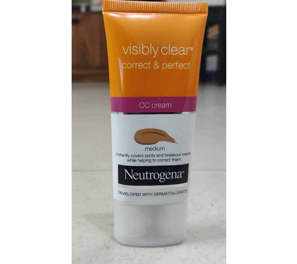 Neutrogena Visible Clear Currect and Perfect CC Cream - UK