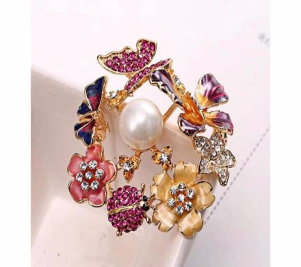 Rhinestone Crystal Insect Butterfly Brooches For Women