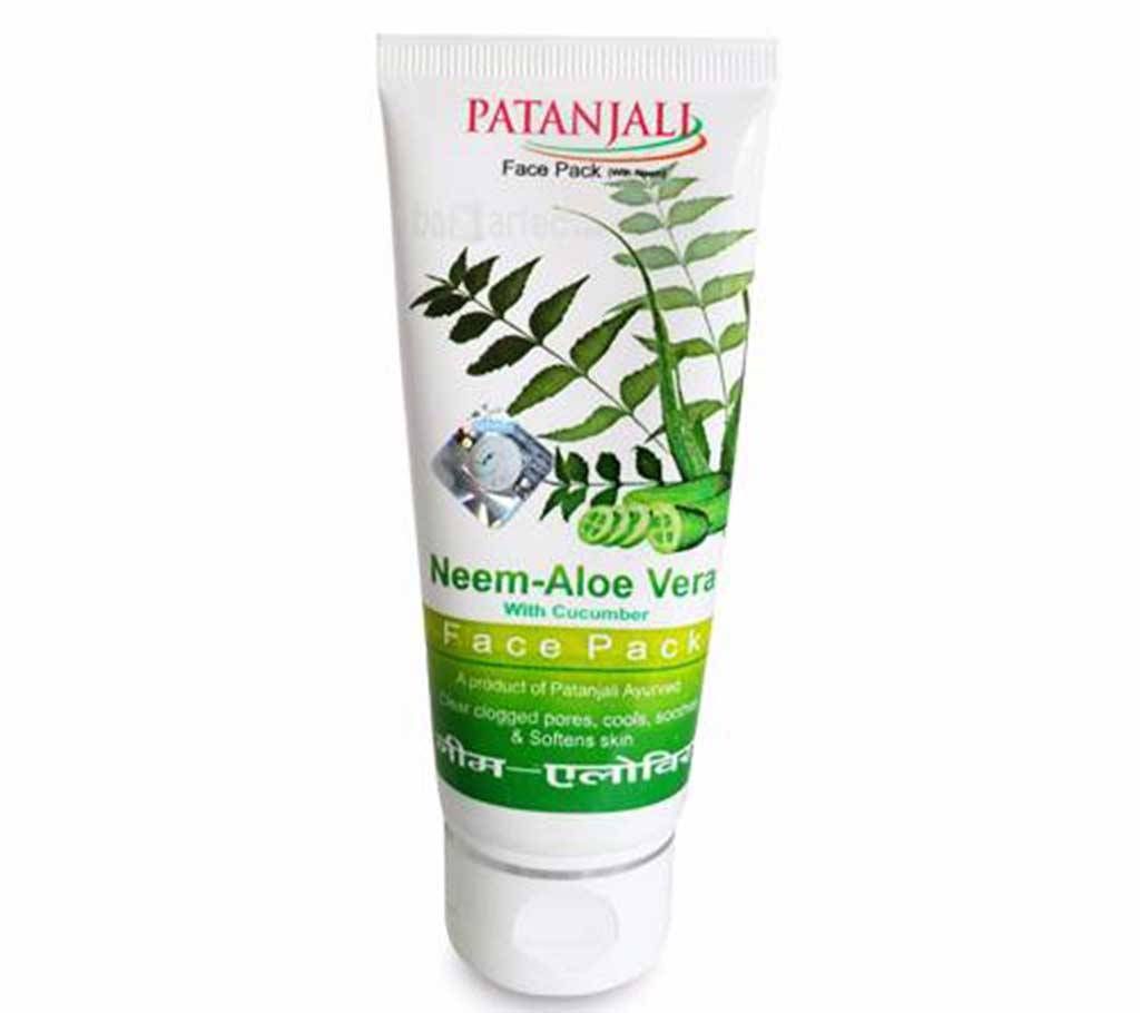 PATANJALI NEEM ALOEVERA FACE PACK 60GM