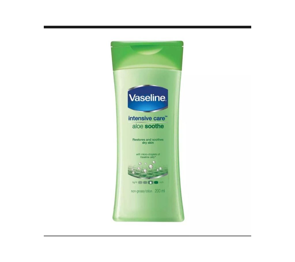 Vaseline Intensive Care Aloe Soothe Lotion 200ml