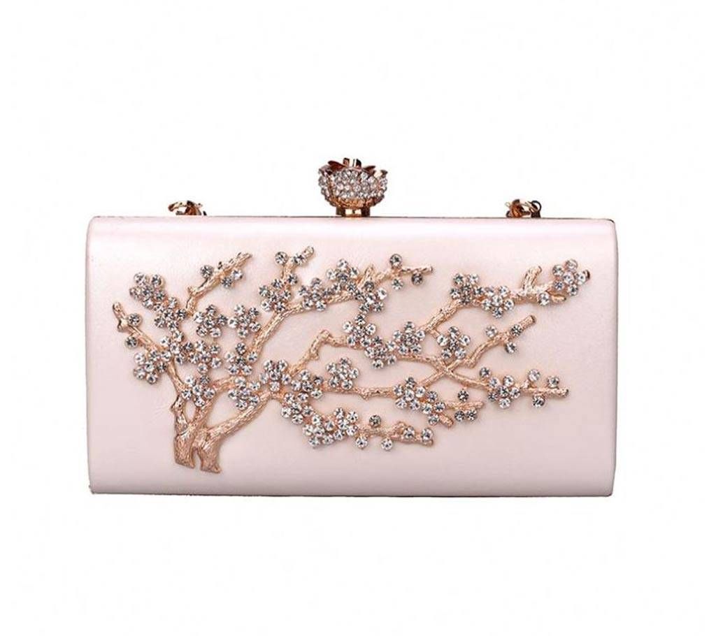 Classic rhinestone clutch
