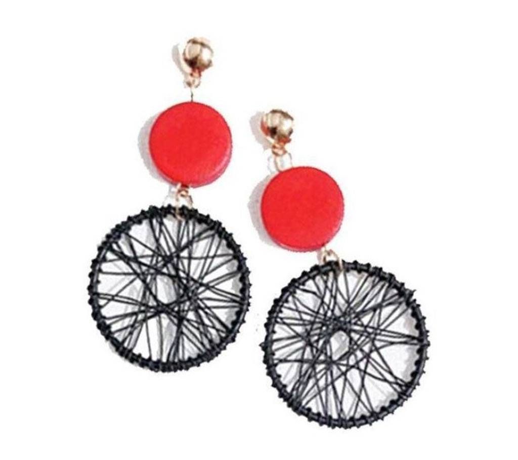Korean Fashion Simple Big Round Earrings