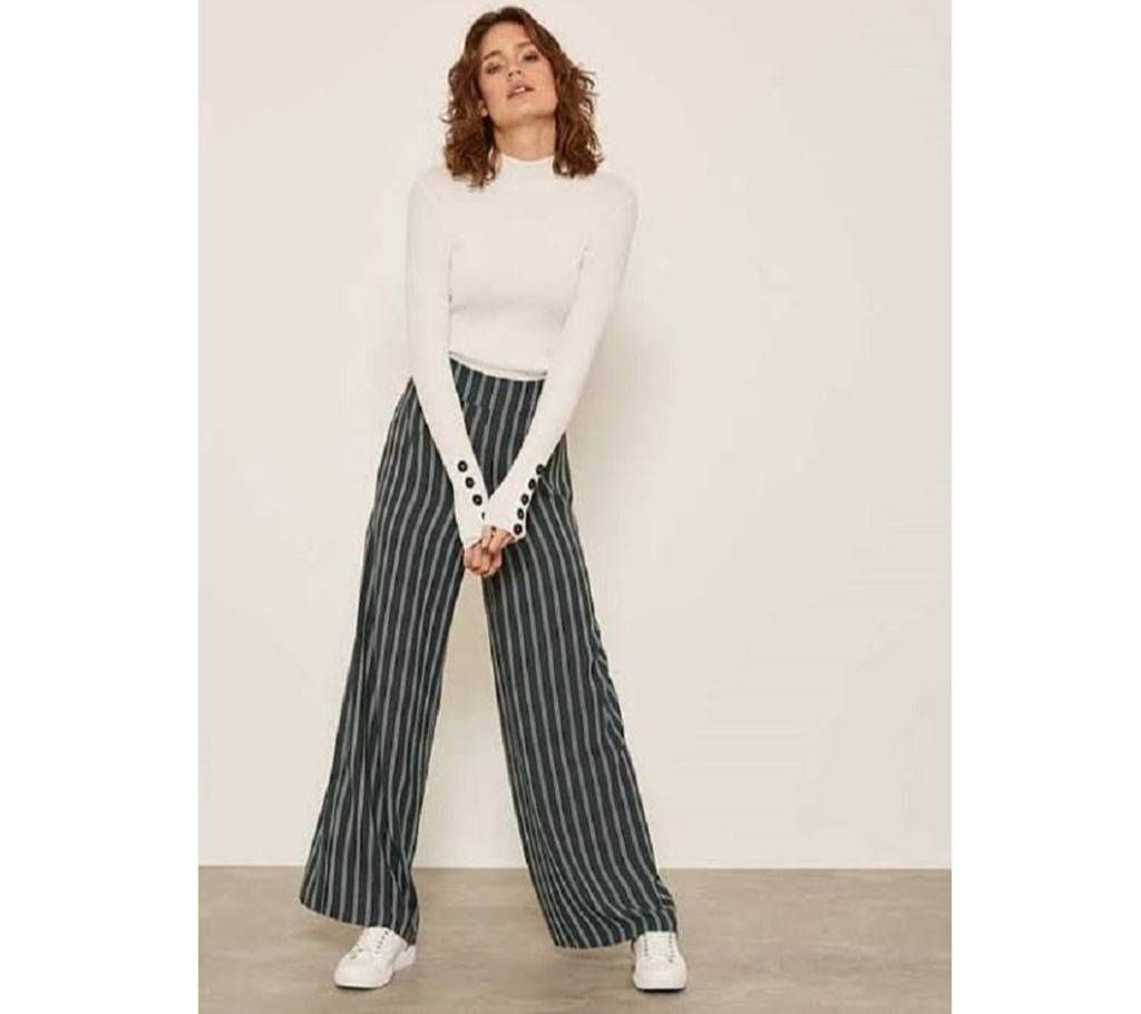 Casual Wide Leg Palazzo Pant For Women