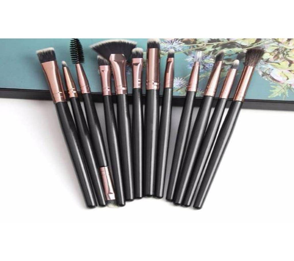 12 Pcs Makeup Eye Shadow Highlighter Makeup Brush Set