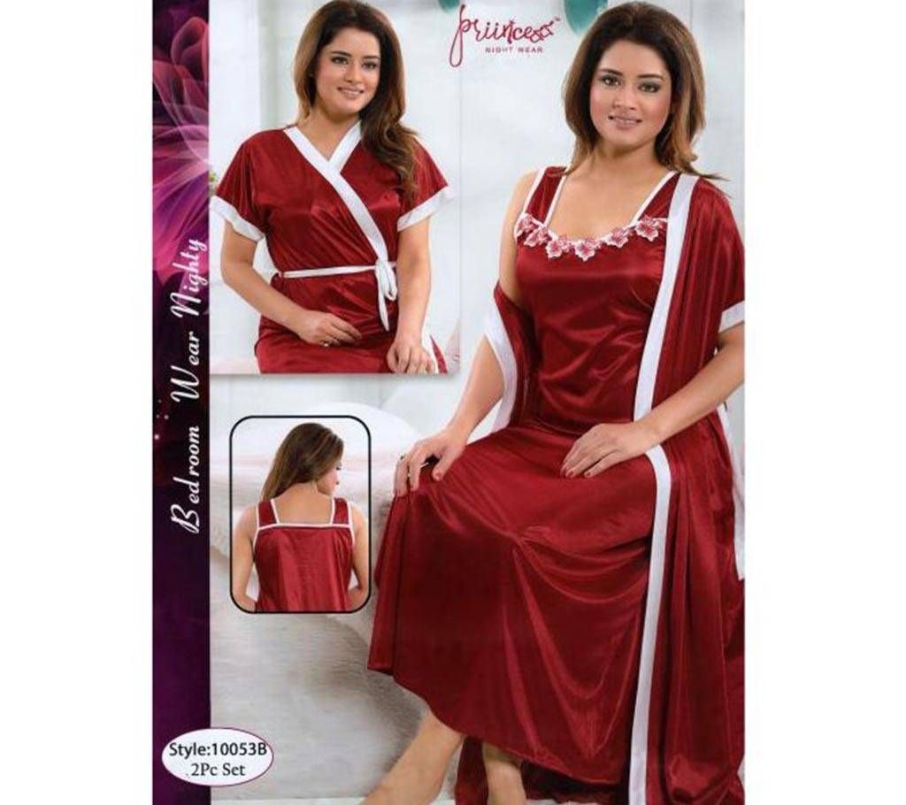 Fashionable Two Part Nighty-10053 B