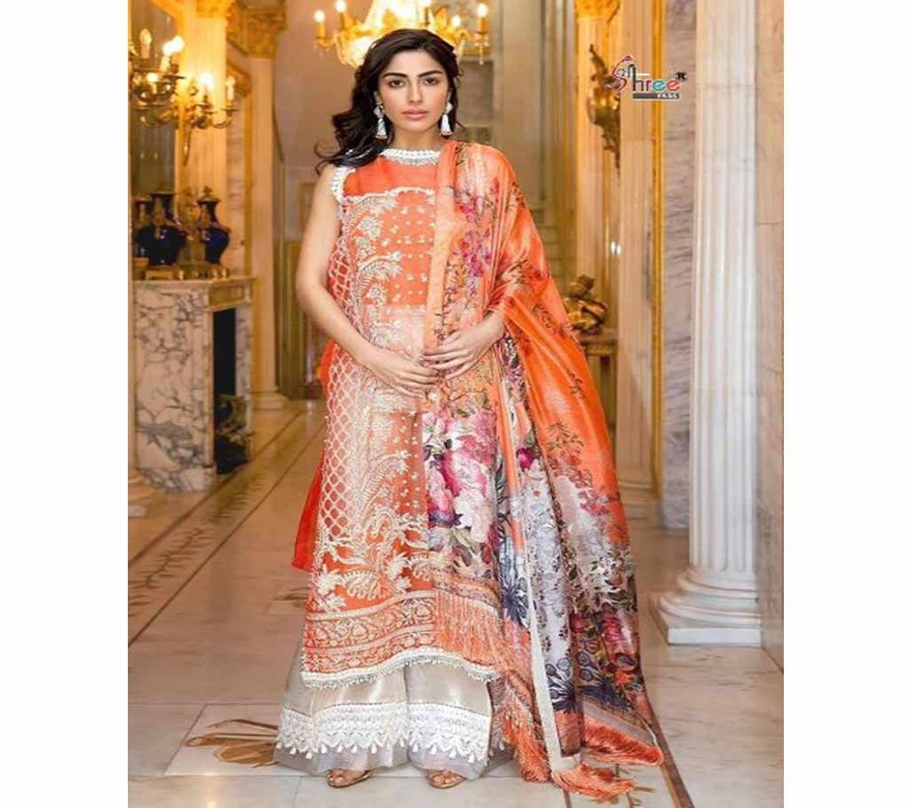 Unstitched Shree Fabs Sobia Nazir Embroidery Collection