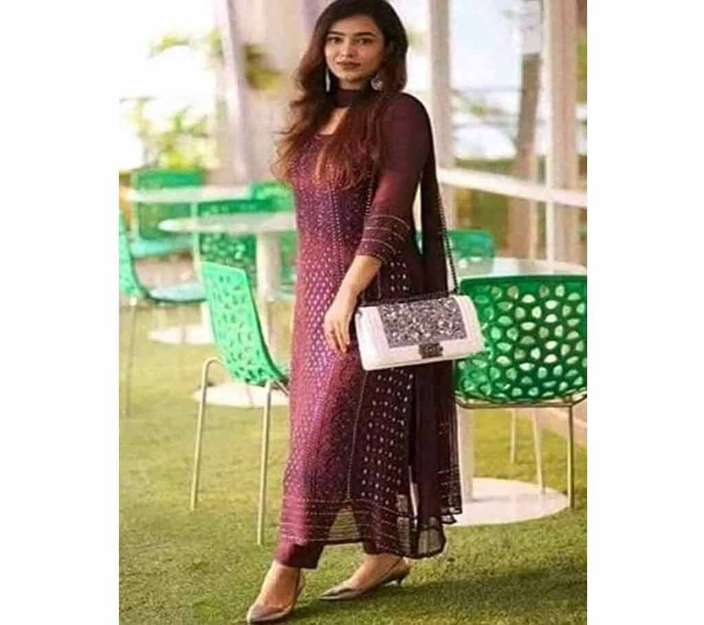 Pakistani  Kamdani 2 pcs dress