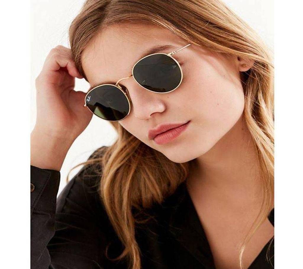 Classic Style Small Round Shape Sunglasses For Women with Stylish Box
