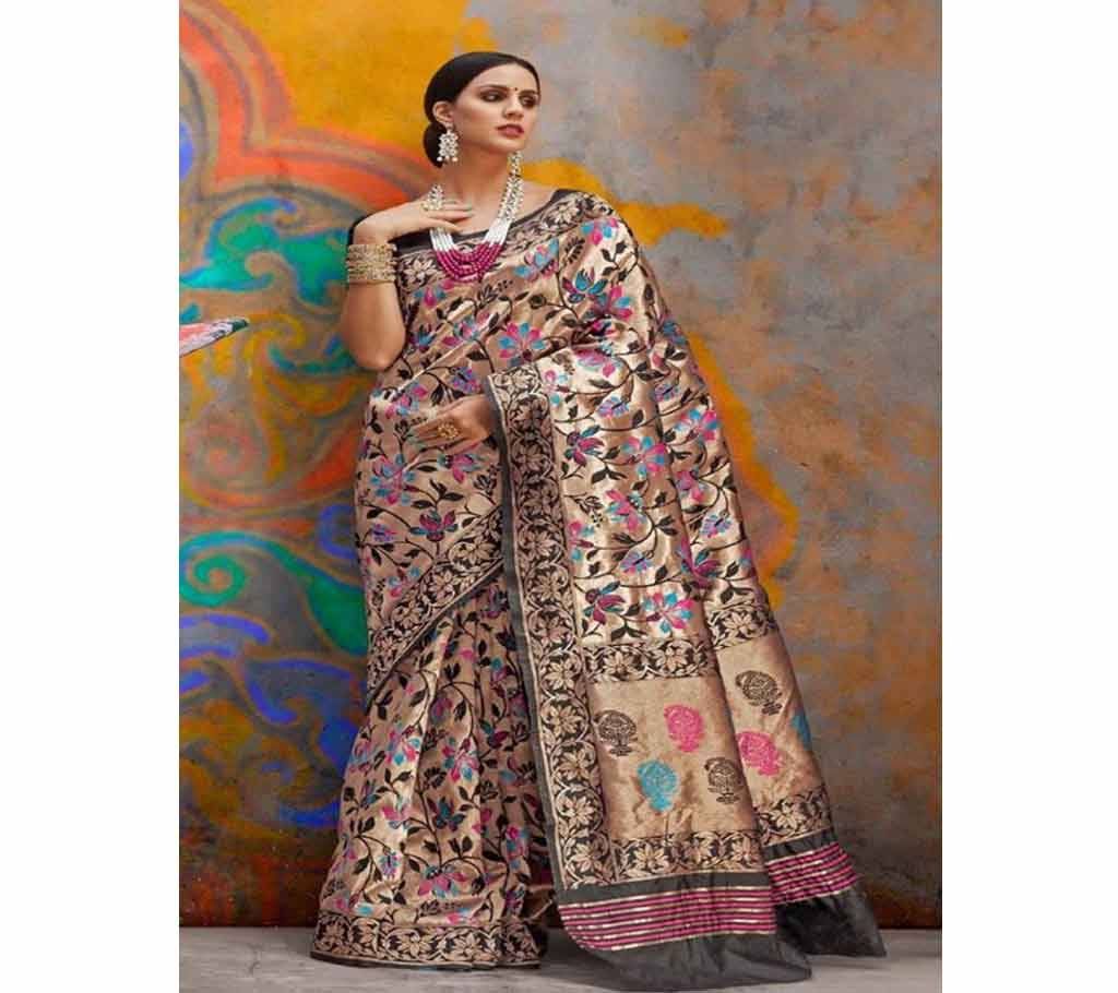 pure kanchipuram silk Katan original Indian