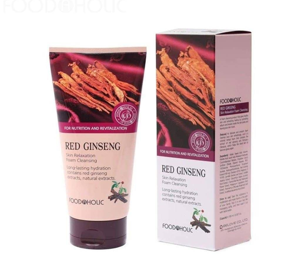 Red Ginseng Skin Relaxation Foam Cleansing-180ml-Korea 