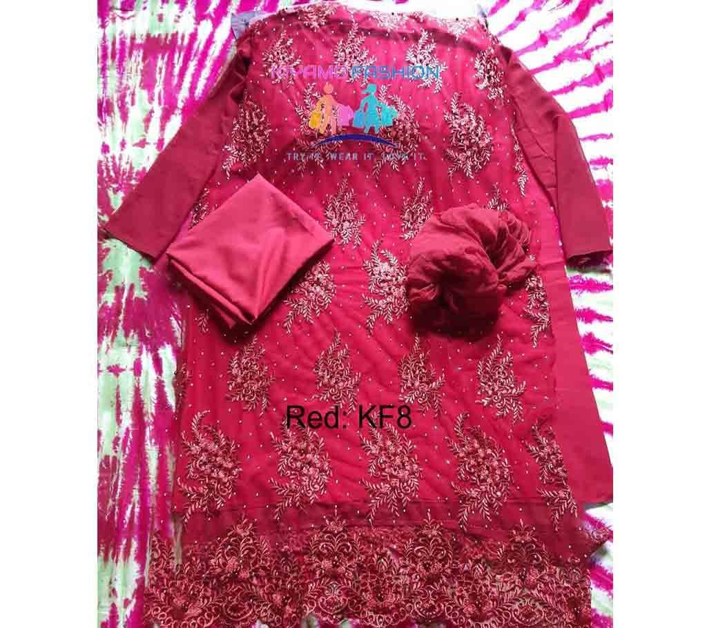 Indian-Unstitched Georgette 4Pcs