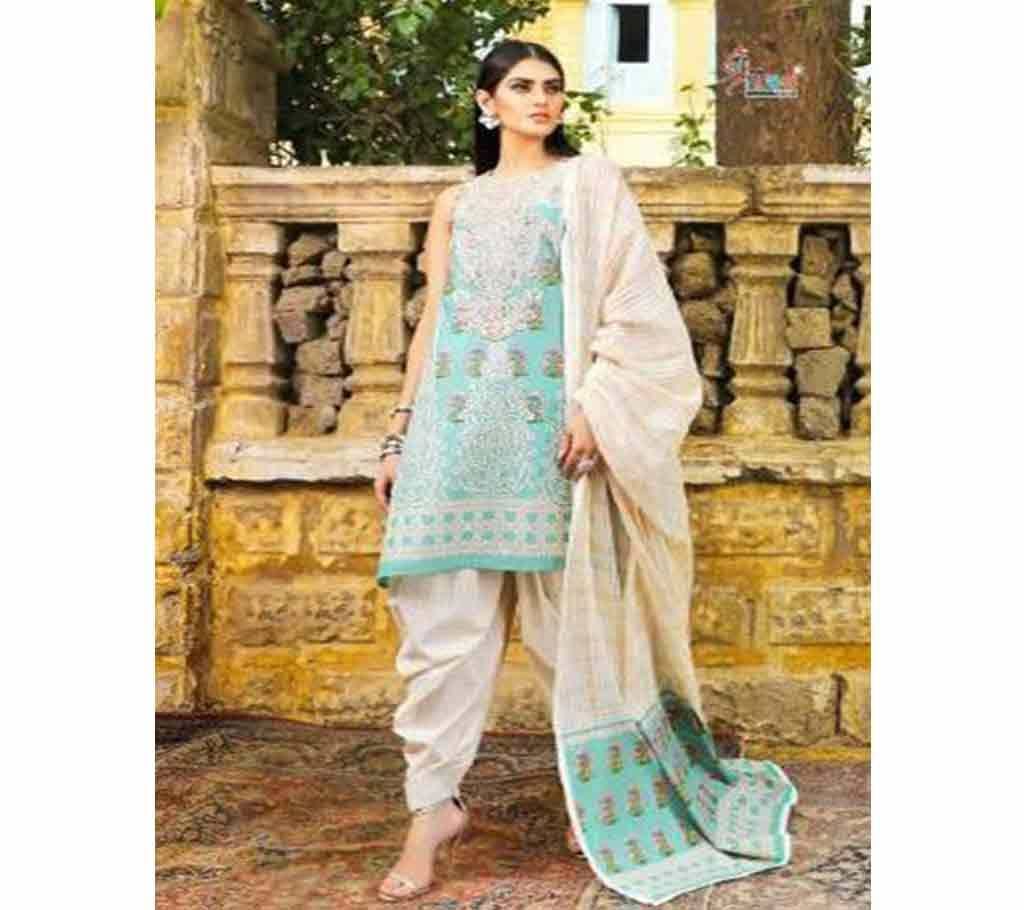 Sana Safinaz Exclusive Collection Unstitched Cotton 3Pcs-5122