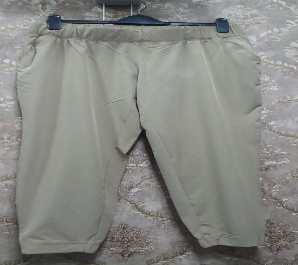 Ladies Spandex Khaki Trousers
