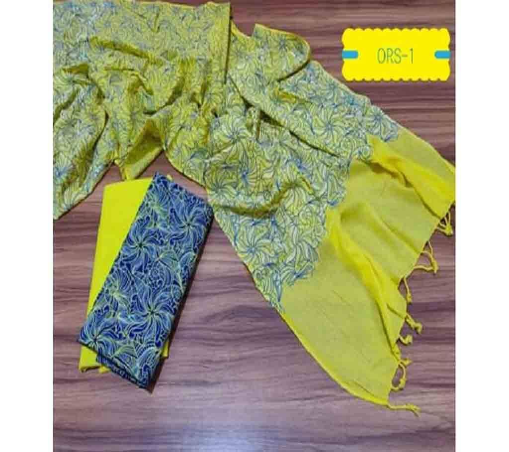 Homemade Tat Original Cotton Multi Color Deshi Shalwar Kameez-91