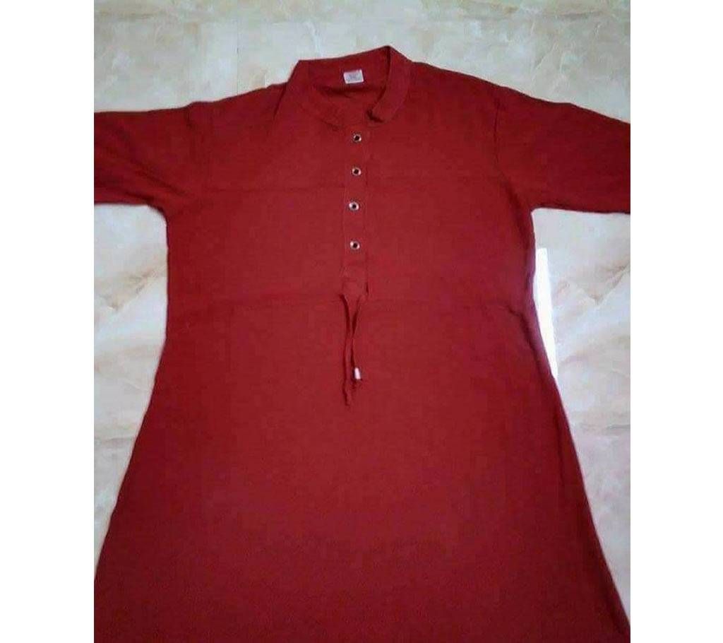 Ready made linen long kurti 