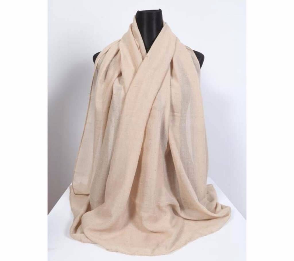 Off White Cotton Hijab