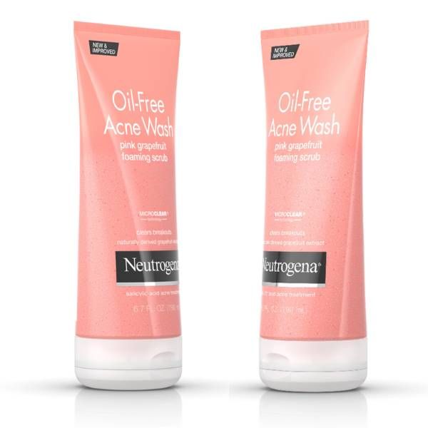 Oil-Free Acne Wash Pink Grapefruit Foaming Scru