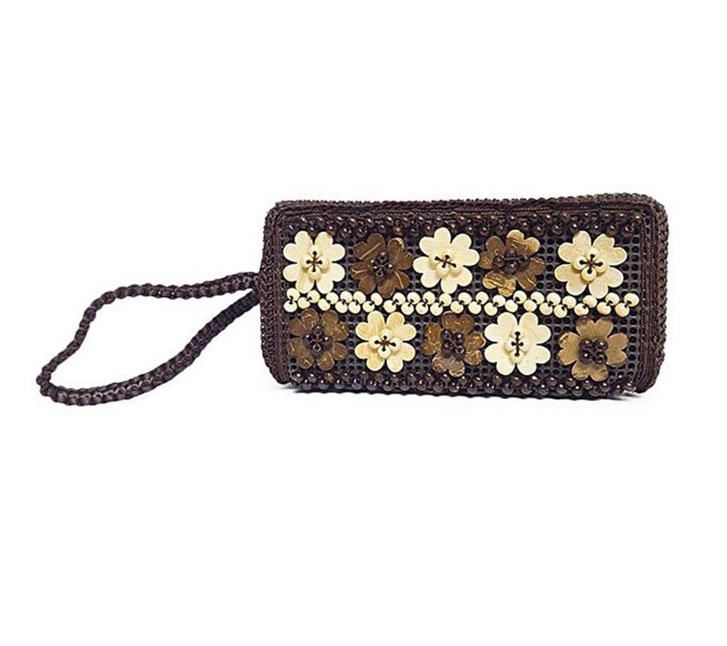 Flower Designed Handcrafted Hand Bag for Women