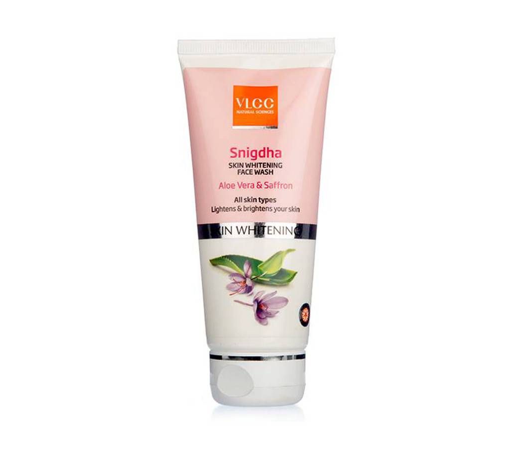 VLCC Snigdha Aloe Vera & Saffron Face Wash 100 ml. - India